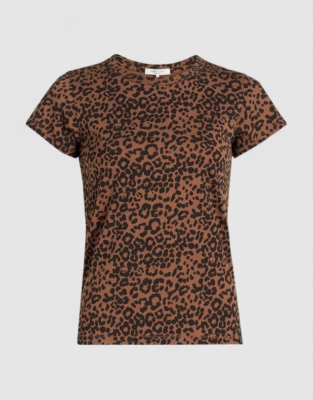 rag & bone - All Over Leopard Tee