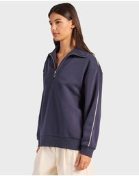Academy Brand - Maggie 1/4 Zip Sweat