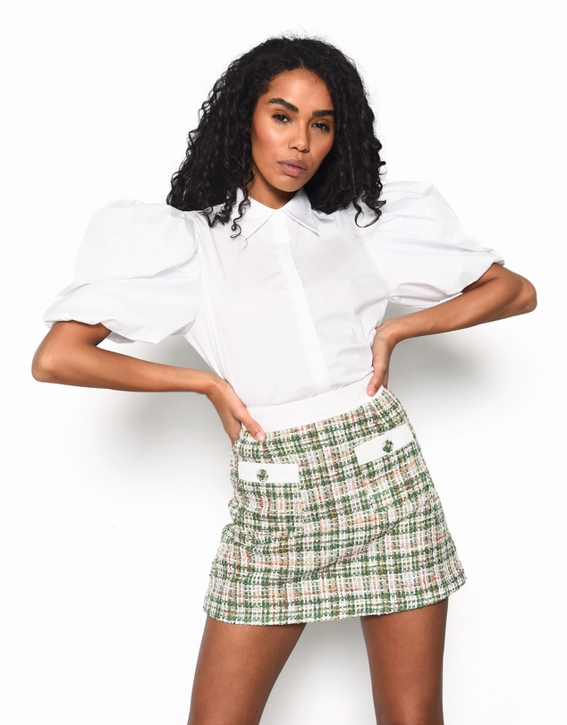 Glamorous - High-Waisted Mini-Skirt