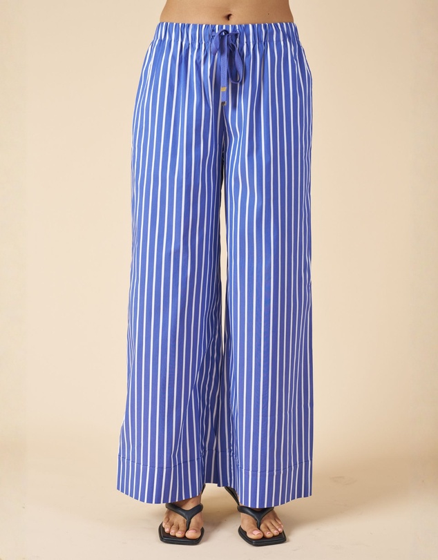 CAMIXA - Palazzo Wide Leg Striped Pants