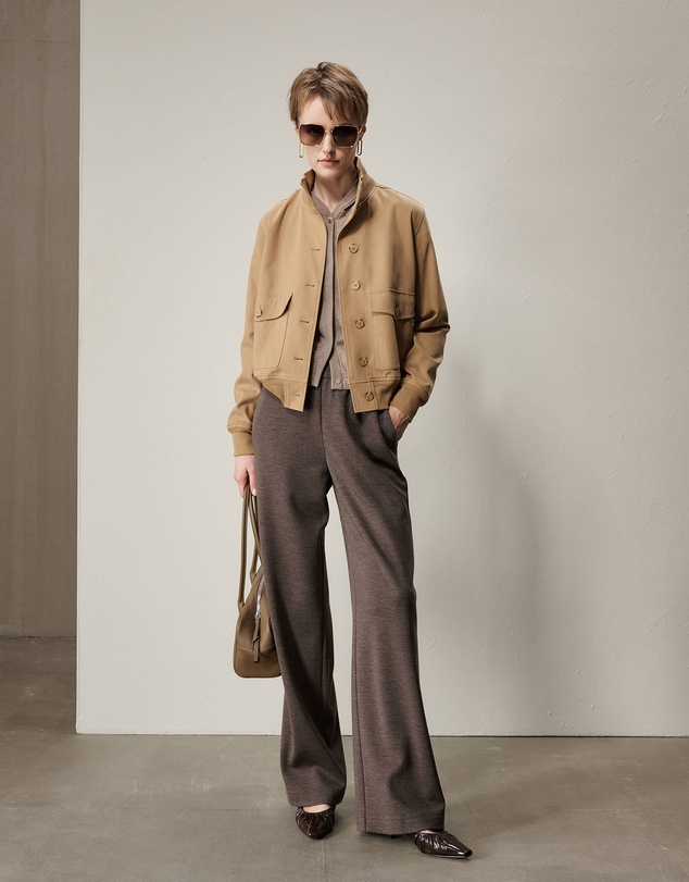 IDA+S - Margot Twill Bomber Jacket