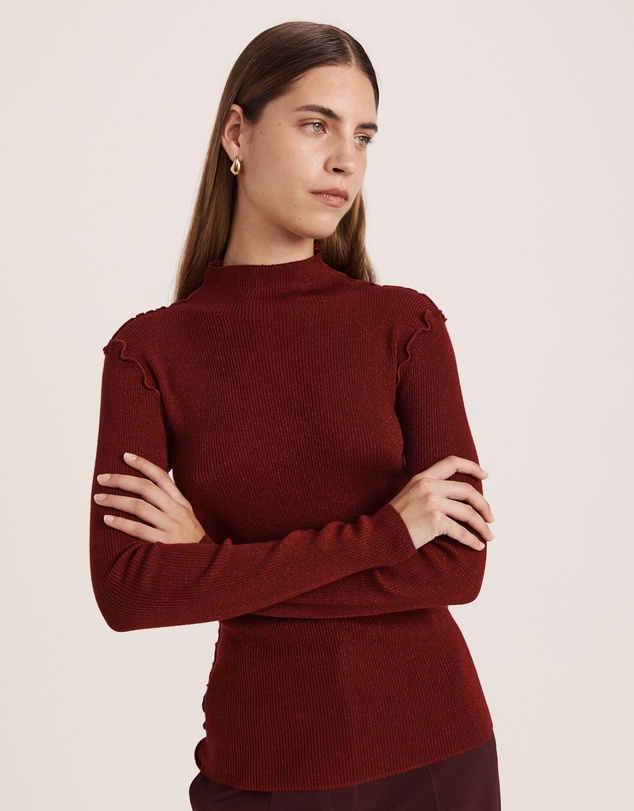 SABA - Estelle Long Sleeve Sparkling Knit