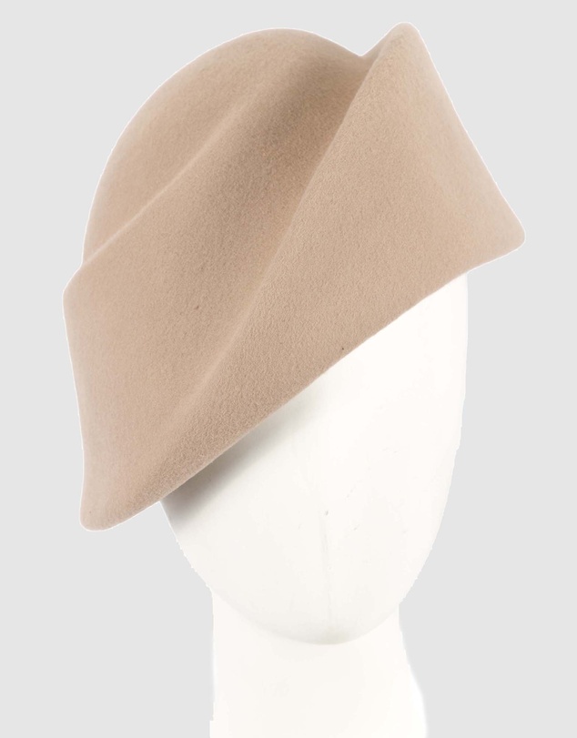 Max Alexander - Nude Winter Felt Designer Hat