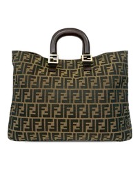 Pre-Loved by Azura Reborn - Pre-Loved Large Zucca Canvas Twins Tote