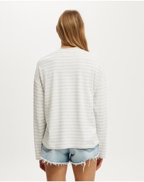 Cotton On - LS Oversized Graphic Tee