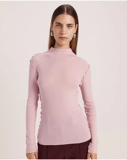 SABA - Estelle Long Sleeve Sparkling Knit