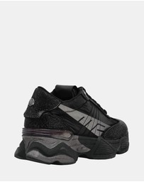 Steve Madden - Setback-R Black Sneakers