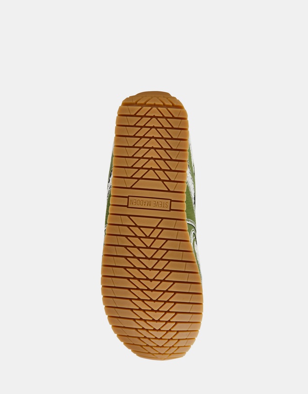 Steve Madden - Pager Green Multi Sneakers