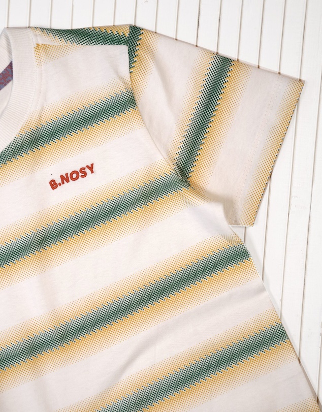B.Nosy - Timmy Organic Stripe T-Shirt - Kids-Teens