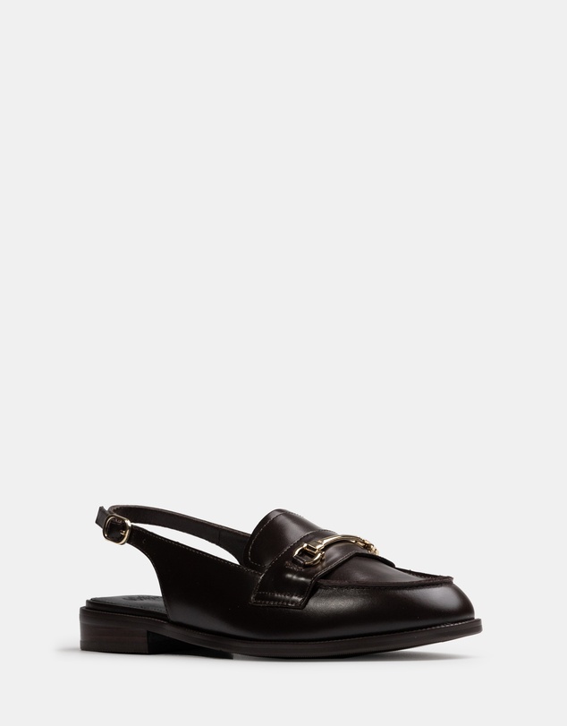 Wittner - Alexia Leather Slingback Loafers