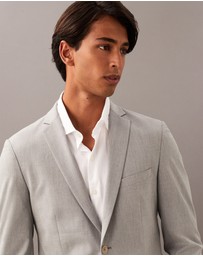 Calvin Klein - Plain Marle Suit Jacket