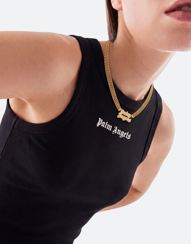 Palm Angels - Grafia GP Bejewelled Necklace