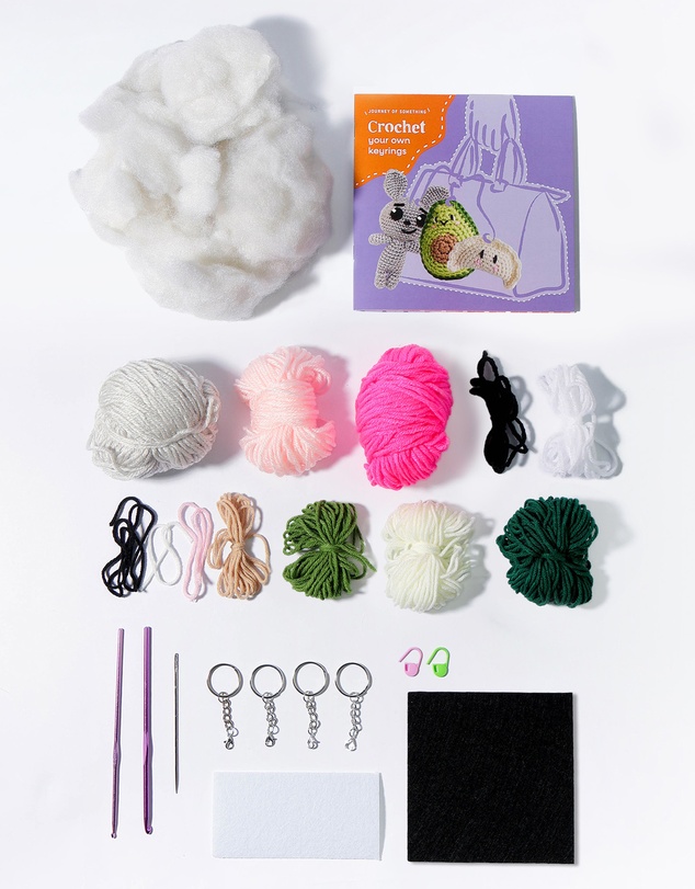 Journey Of Something - Crochet your own Keyring