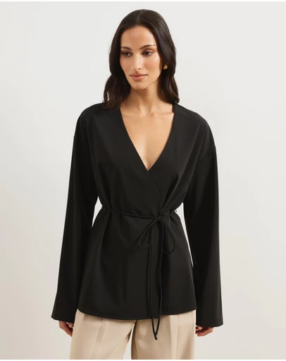 Atmos&Here - Winnie Wrap Tie Top