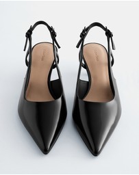 & Other Stories - Patent Leather Slingback Pumps