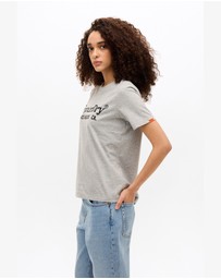 Superdry - Venue Metallic Graphic Tee