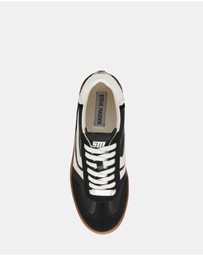 Steve Madden - Off-Track Black Suede Sneakers