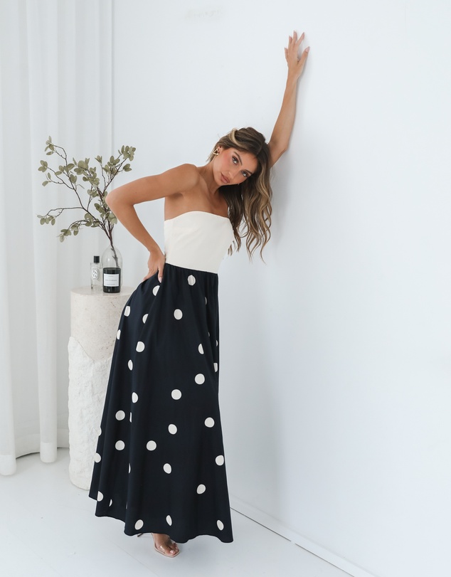 Esther & Co - Orivelle Dress - Multi Spot