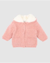 Bebe by Minihaha - Knitted Hooded Jacket - Babies