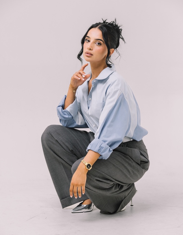 Youmsara - The Deux Bleu Shirt
