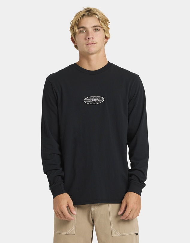 Quiksilver - Mens Shattered Long Sleeve T-Shirt