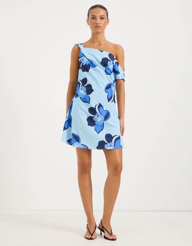 Calli - Ria Floral Print Mini Dress
