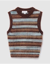 & Other Stories - Amber Striped Vest