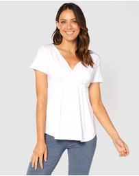 Bamboo Body - Short Sleeve PJ Top