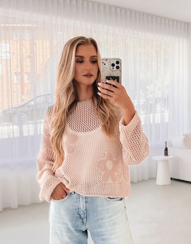 Esther & Co - Pacino Knit Top - Oat