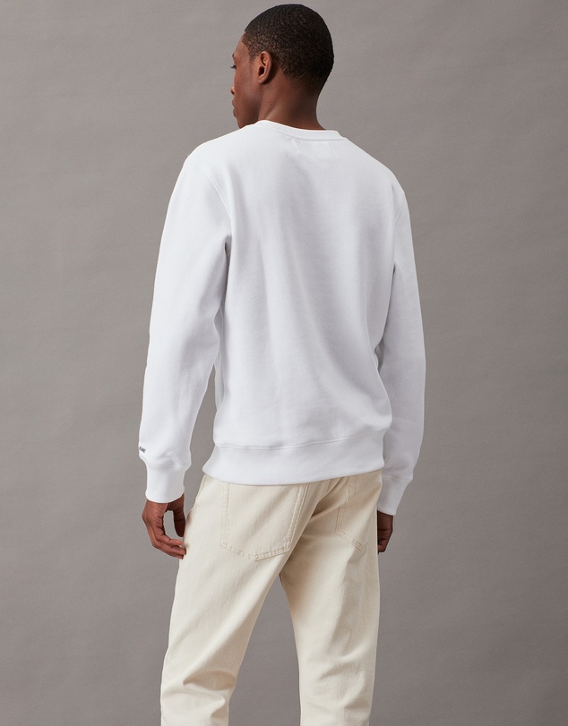 Calvin Klein Jeans - Cotton Blend Fleece Sweatshirt