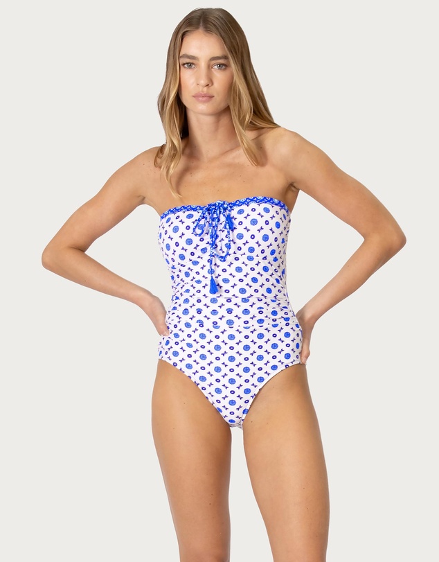 Baku Swimwear - Kasbah Bandeau One Piece Swimsuit
