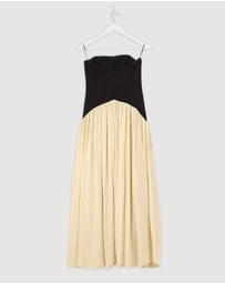 Revibe - Repaired Minima Esenciales Karis Drop Waist Maxi Dress - AU 8