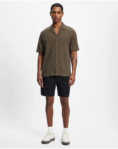 Staple Superior - Outrider Linen Blend Shorts