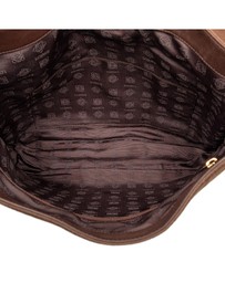 Pre-Loved by Azura Reborn - Pre-Loved Suede Anagram Flap Shoulder Bag