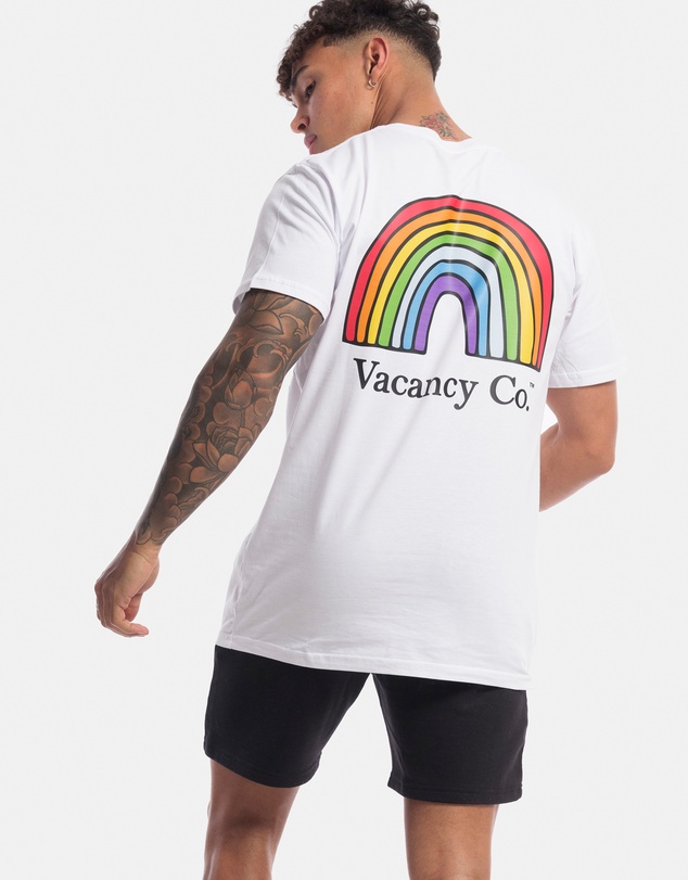 Vacancy Co - Hand-drawn Rainbow Tee