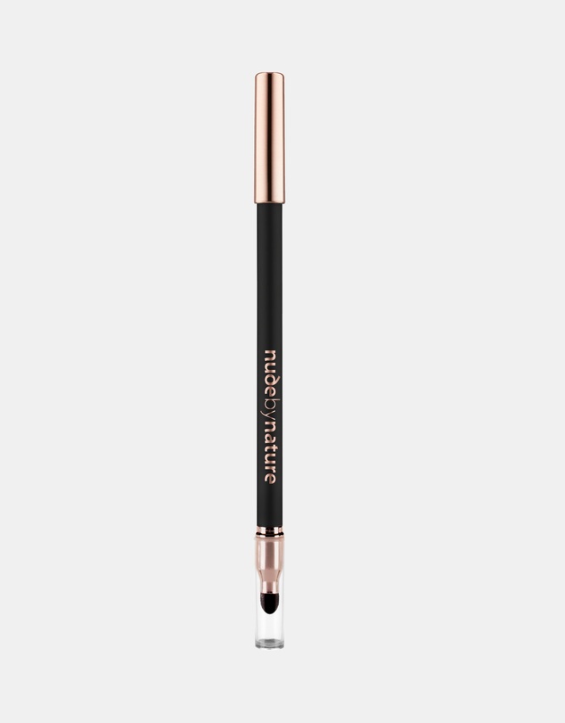 Nude by Nature - Contour Eye Pencil 01 Black
