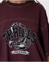 Thrills - Dark Paradise Oversized Tee