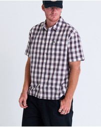 Brixton - Cru Plaid Short Sleeve Woven