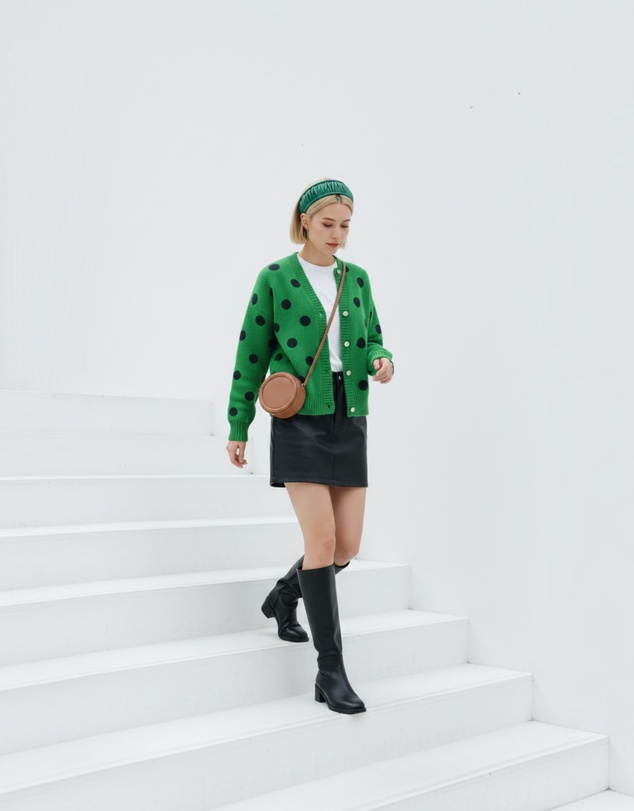 Mossée - Zinnia Polka Dot Cardigan