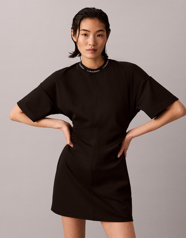 Calvin Klein Jeans - Logo Rib Interlock Dress