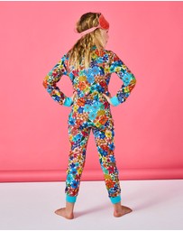 Kip&Co - Winter Fields Organic Cotton Pyjama Onesie -Kids-Teens