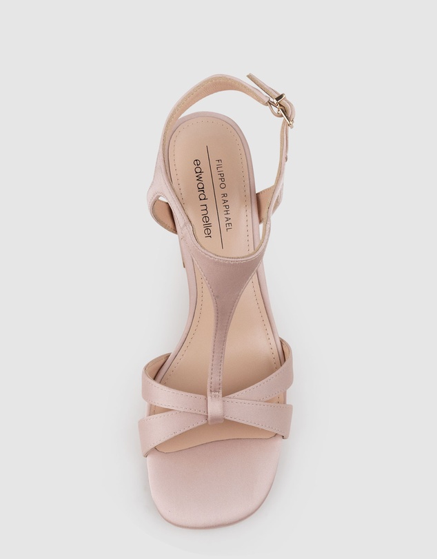 Edward Meller - KHLOE85 Block Heel T-Bar Sandal