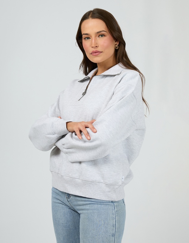 Silent Theory - Silent Luxe 1/4 Zip Crew