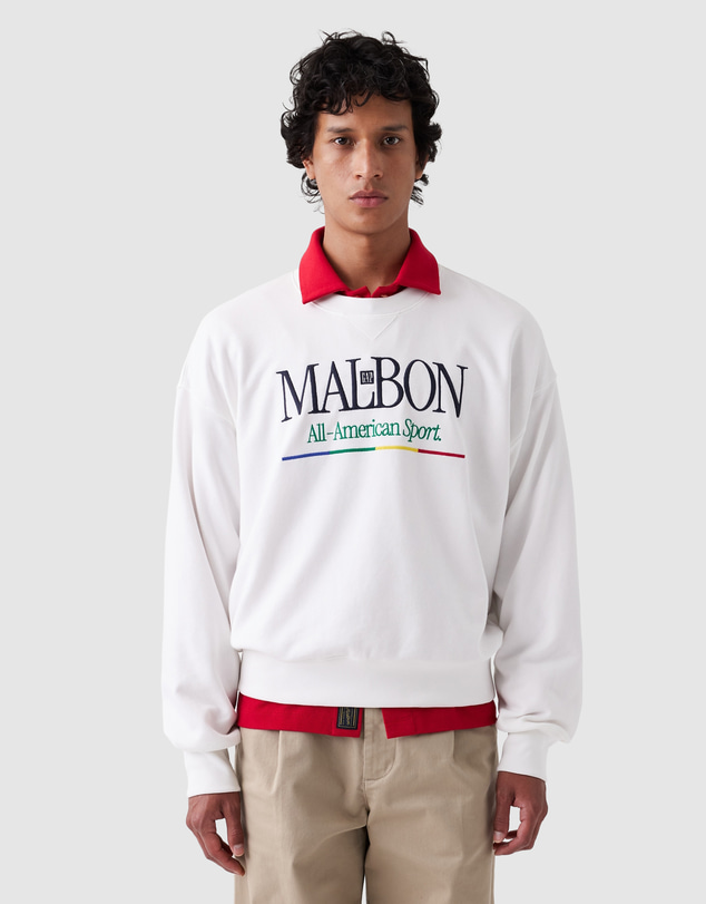 GAP - GAP x Malbon Logo Crew Sweat