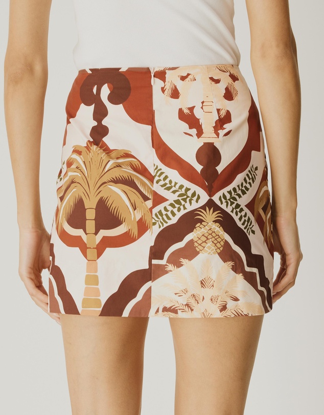 Atmos&Here - Palmer Printed Mini Skirt