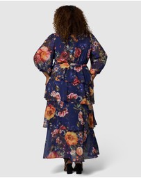 Pink Dusk by Curve Project - Temptress Maxi Dress