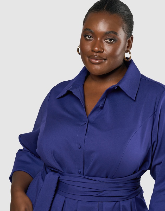 Something 4 Olivia - Arana Mini Shirt Dress