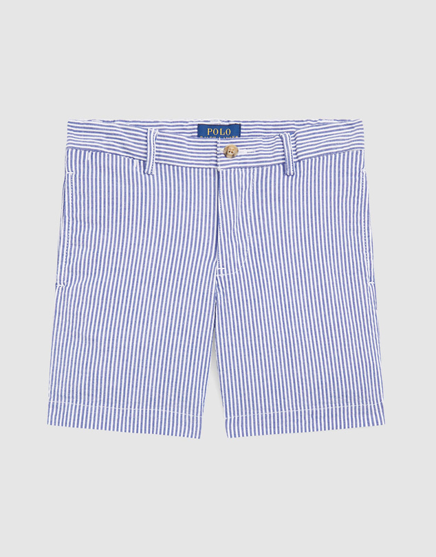 Polo Ralph Lauren - Stretch Cotton Seersucker Shorts - Babies-Kids