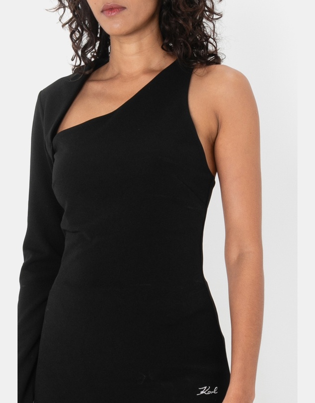 Karl Lagerfeld - Asymmetric Jersey Party Top