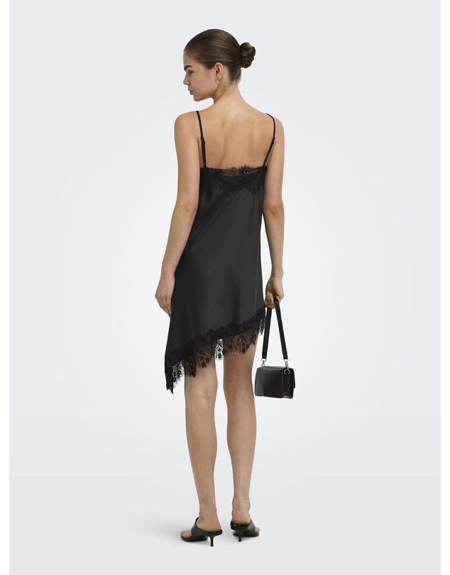 ONLY - Indona Satin Lace Dress